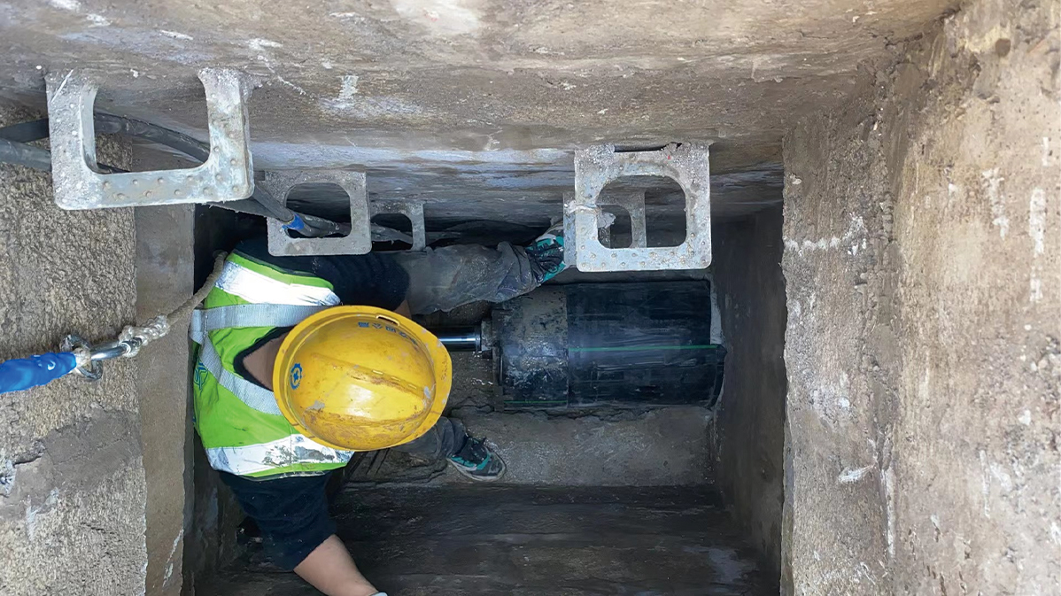 五桂山街道HDPE短管内衬法